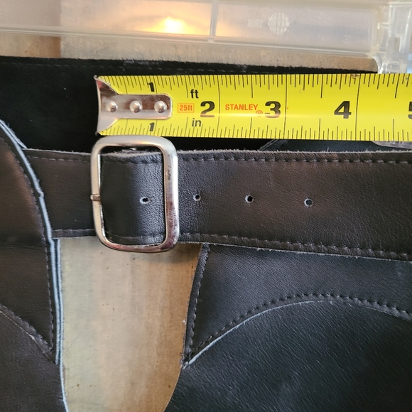 Leather Riding Chaps - Picture 9 of 13